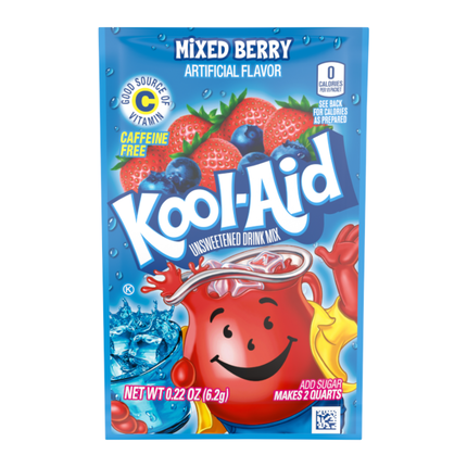 Kool Aid Sachet Mixed Berry 6.2g (Case of 48)