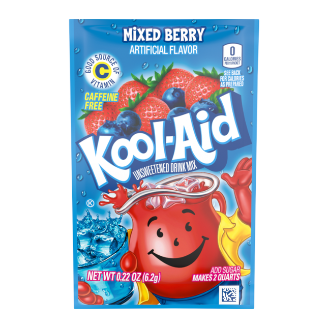 Kool Aid Sachet Mixed Berry 6.2g (Case of 48)