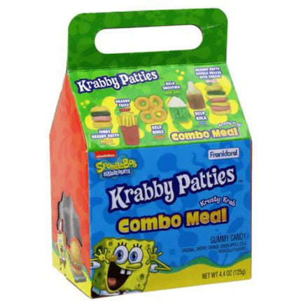 Krabby Patties Combo Meal Box 125g (Case of 6)