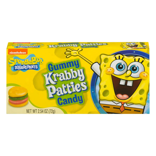 Krabby Patties Theatre Box 72g (Case of 12)