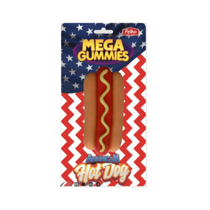 Felko Mega Gummies American Hotdog 120g (Case of 13)