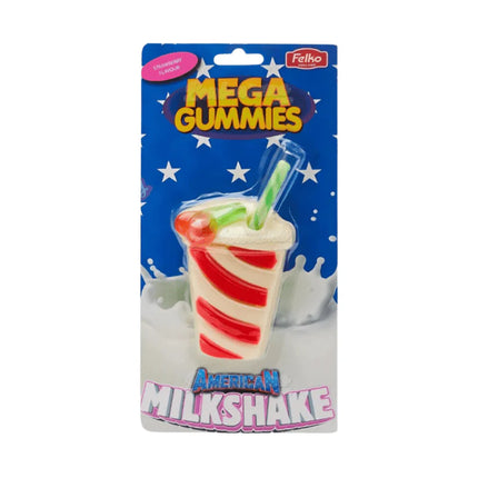 Felko Mega Gummies American Milkshake (120g) Case of 9