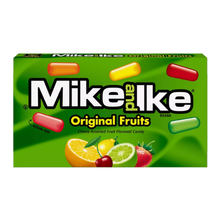 Mike & Ike Original Fruits Theatre Box 120g (Case of 12)