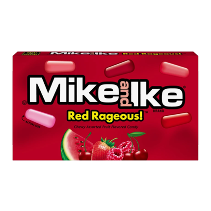 Mike & Ike Red Rageous Theatre Box 120g (Case of 12)