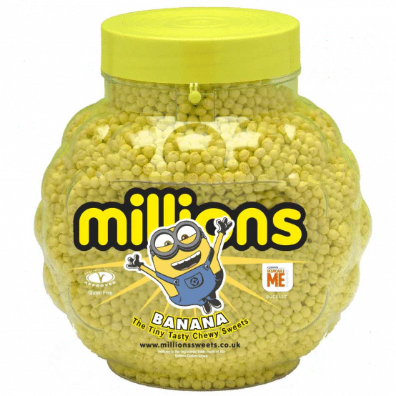 Millions Banana Jar 2.27kg
