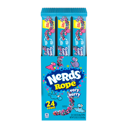Nerds Rope Very Berry 26g (Case of 24)