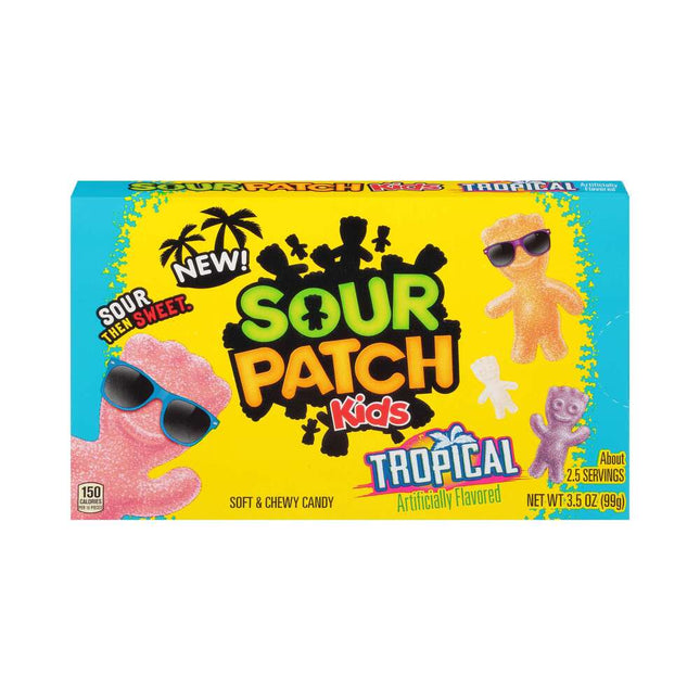 Sour Patch Kids Tropical Theatre Box 99g (Case of 12)