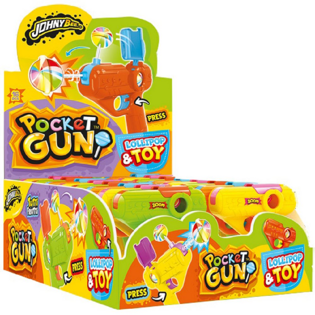 Johny Bee Pocket Gun Pop 5g (Case of 16)