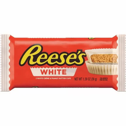 Reeses White Peanut Butter Cups 39g (Case of 18)