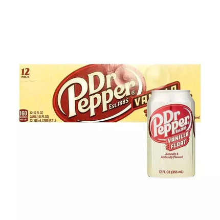 Dr Pepper Vanilla Float Can 355ml USA (Case of 12)