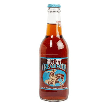 Sioux City Cream Soda Bottle 330ml (Case of 12)