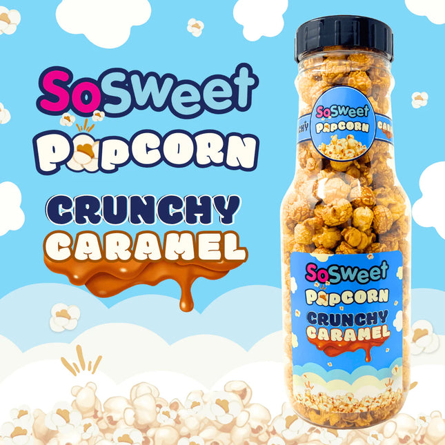 SoSweet Crunchy Caramel Popcorn Bottle 260g