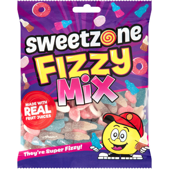 Sweetzone Bags Fizzy Sweet Mix (12x180g)