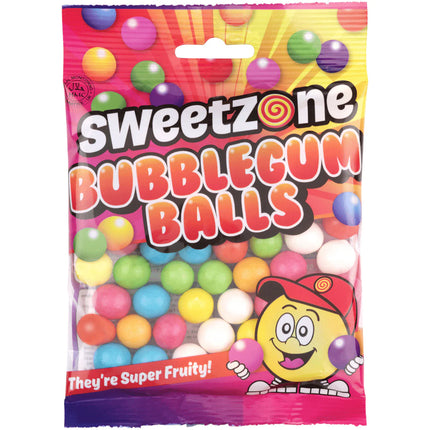 Sweetzone Mini Bags Bubblegum Balls (12x90g)