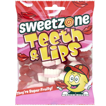 Sweetzone Mini Bags Teeth & Lips 90g (Case of 12)
