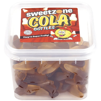 Sweetzone Cola Bottles Mini Tubs 170g (Case of 24)