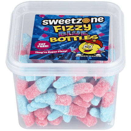 Sweetzone Fizzy Bubblegum Bottles Mini Tubs 170g (Case of 24)