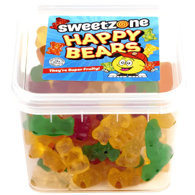 Sweetzone Happy Bears Mini Tubs 170g (Case of 24)