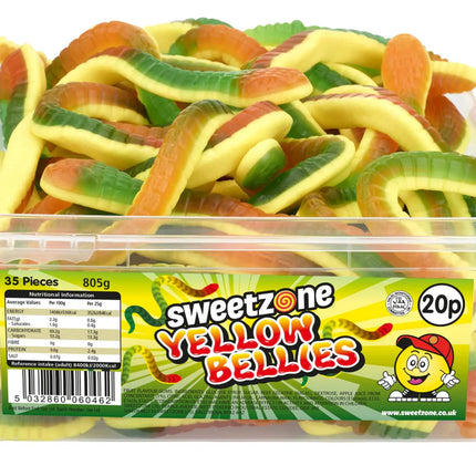 Sweetzone Yellow Bellies Tub 805g