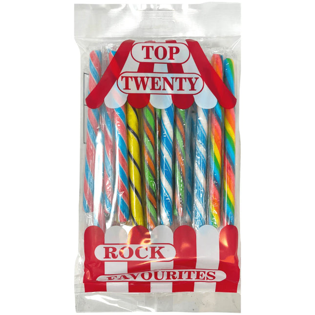 Kandy Kandy Top 20 Rock Favourites Bag 380g (Case of 20)