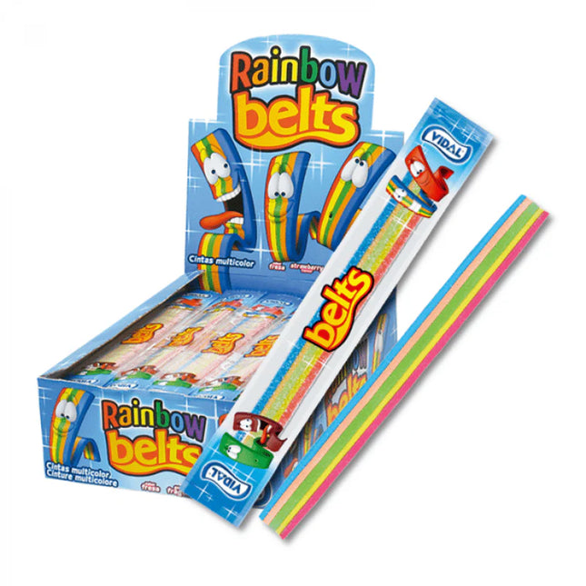 Vidal Wrapped Rainbow Belts 10g (Case of 150)