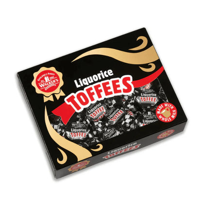 Walkers NonSuch Liquorice Toffees Gift Box (350g) Case of 8