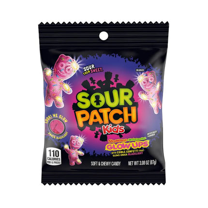 Sour Patch Kids Glow Ups 87g (Case of 12)