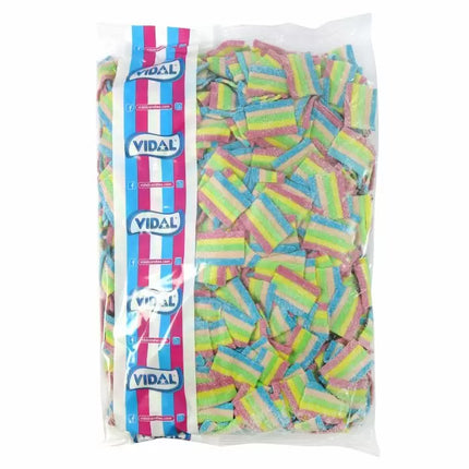 Vidal Fizzy Rainbow Bites Bag 2kg
